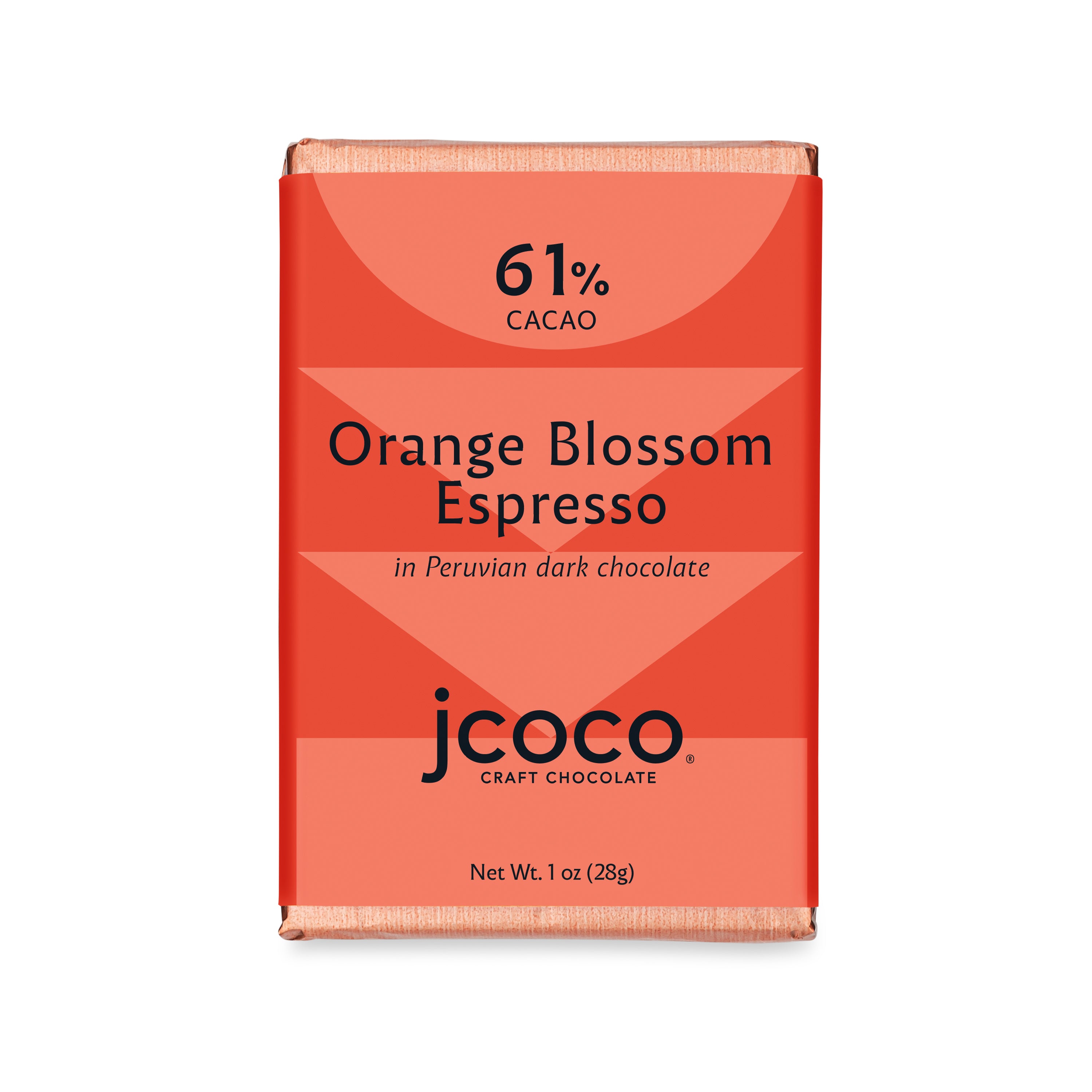 Orange blossom espresso bar 1oz chocolate bar