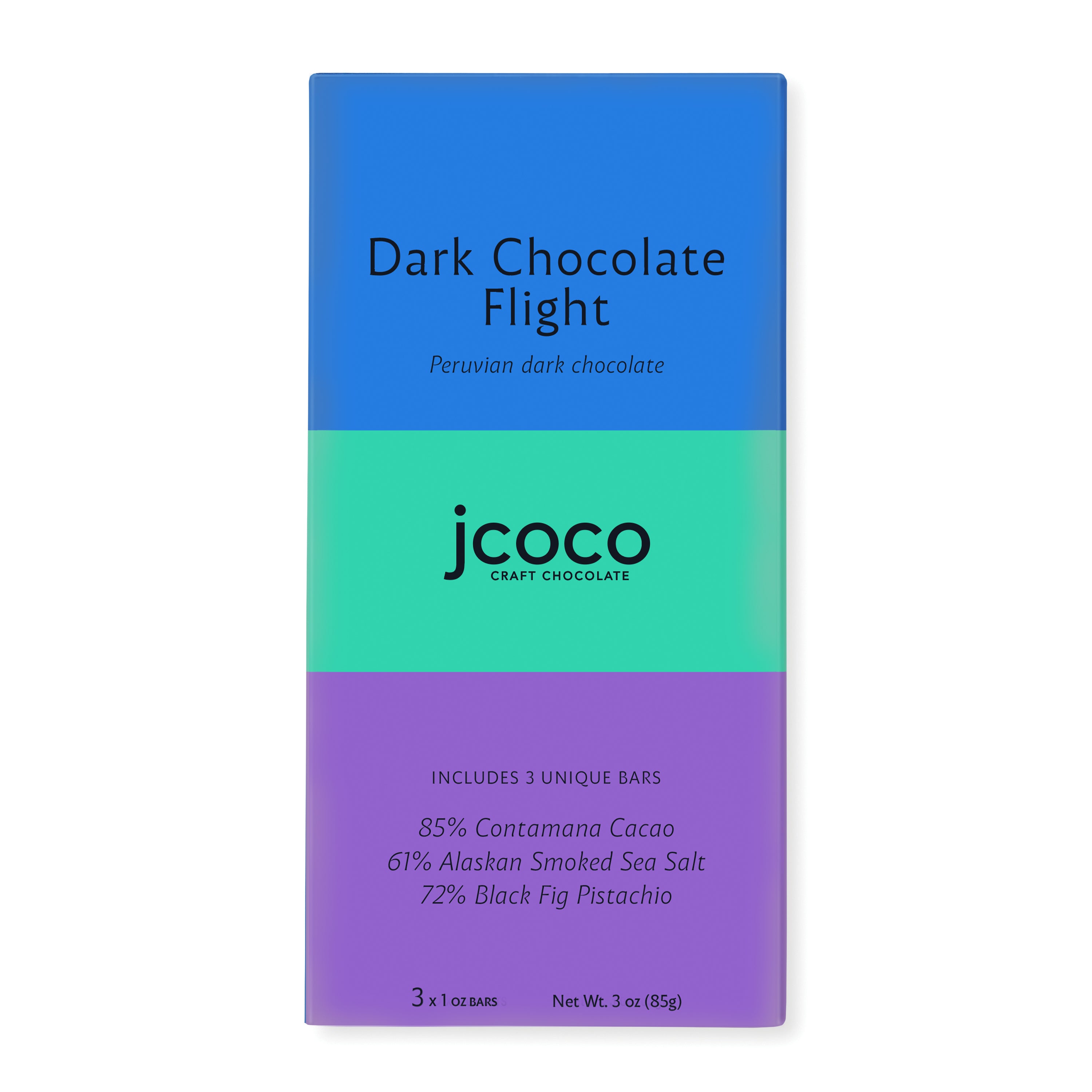 Dark Chocolate Bar Flight