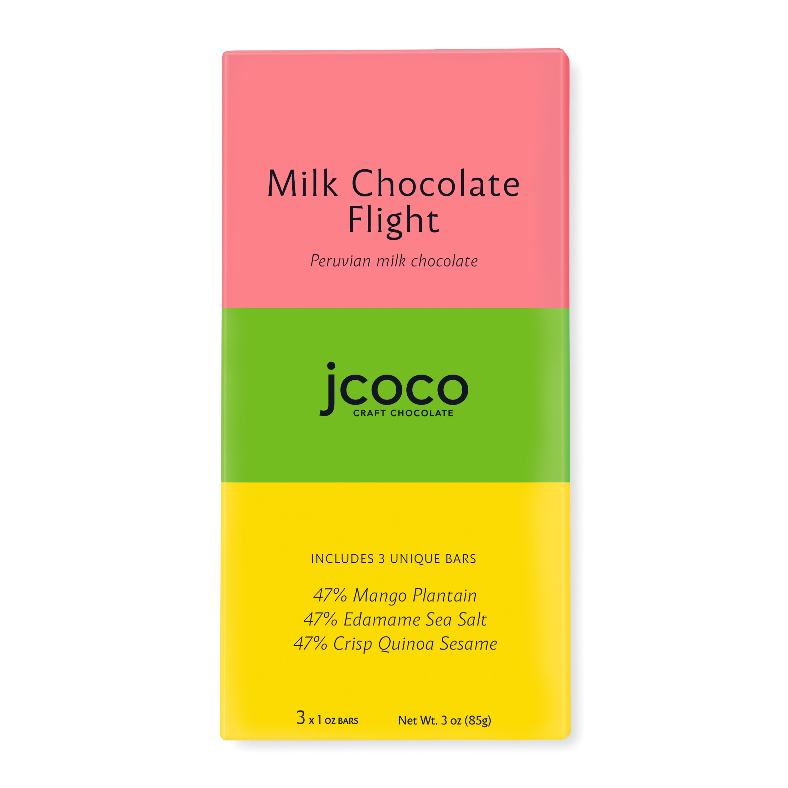 Milk Chocolate Bar Flight
