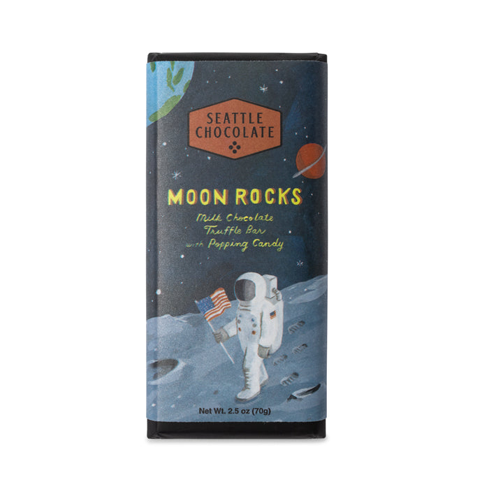 stærk Ritual basen Moon Rocks Milk Chocolate Truffle Bar – Seattle Chocolate Company