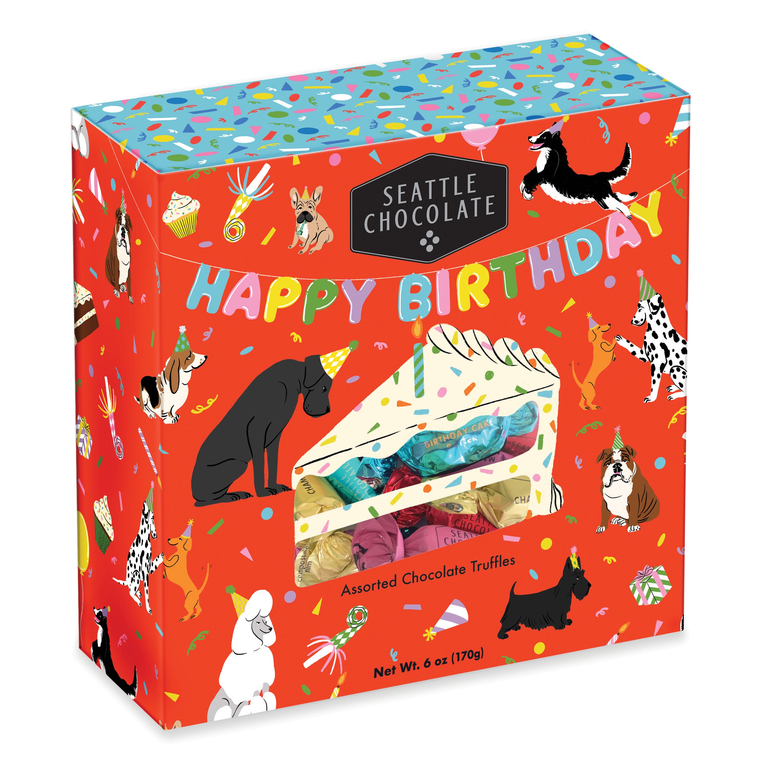 Happy Birthday Chocolate Truffle Gift Box