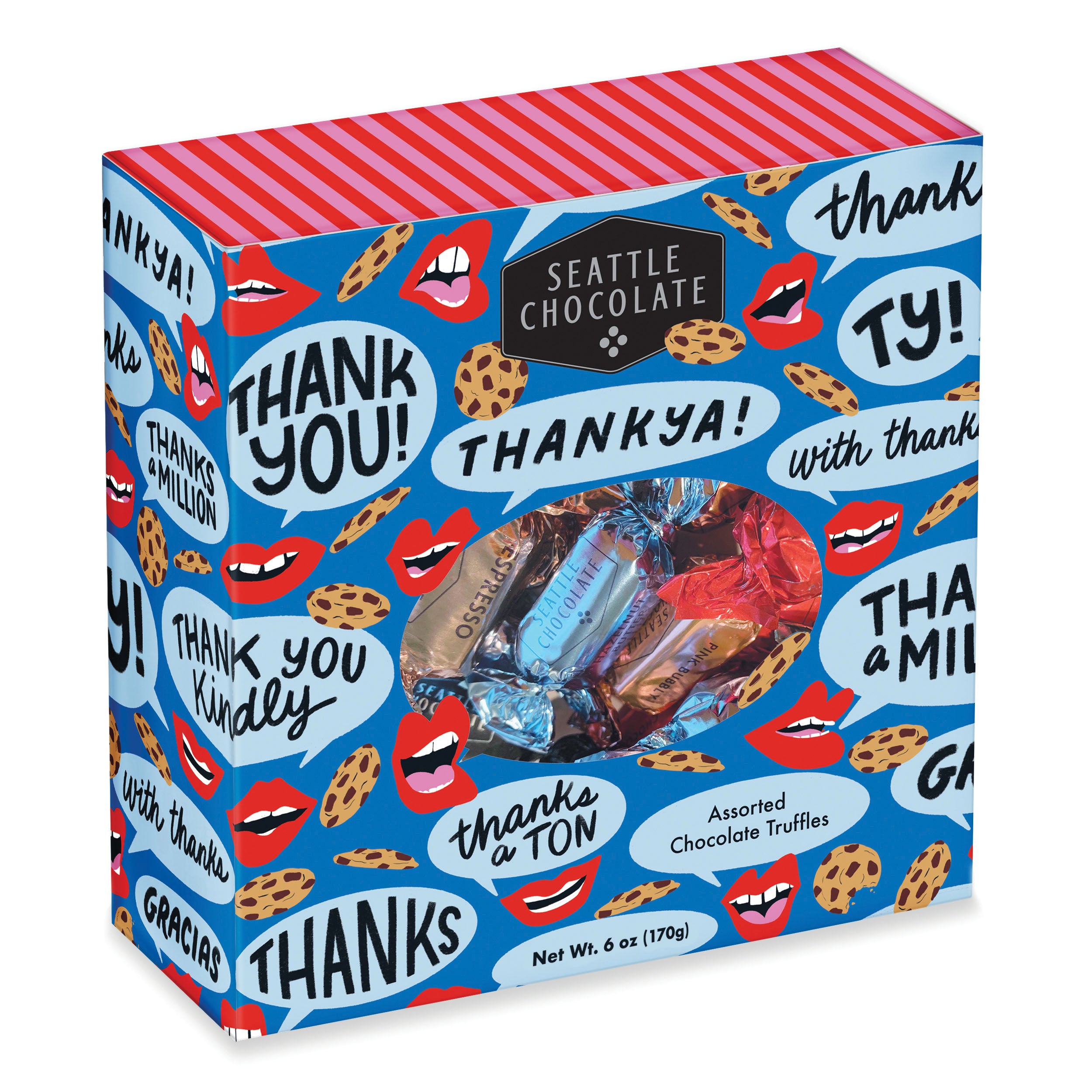 Thank You Chocolate Truffle Gift Box
