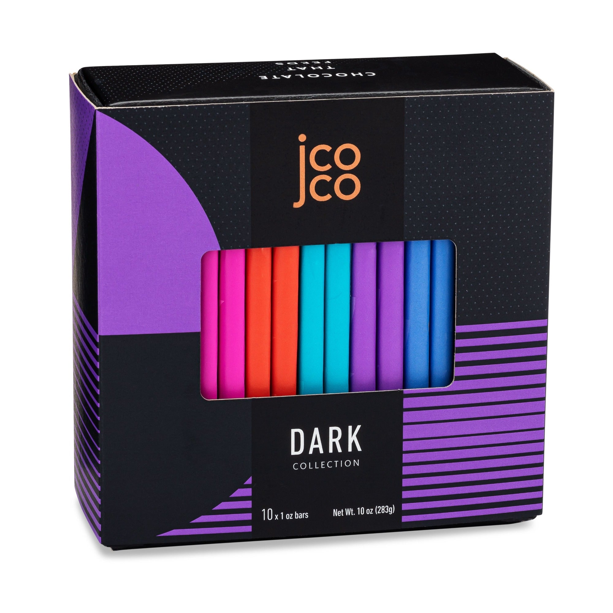 jcoco Dark chocolate bar Collection Gift Box