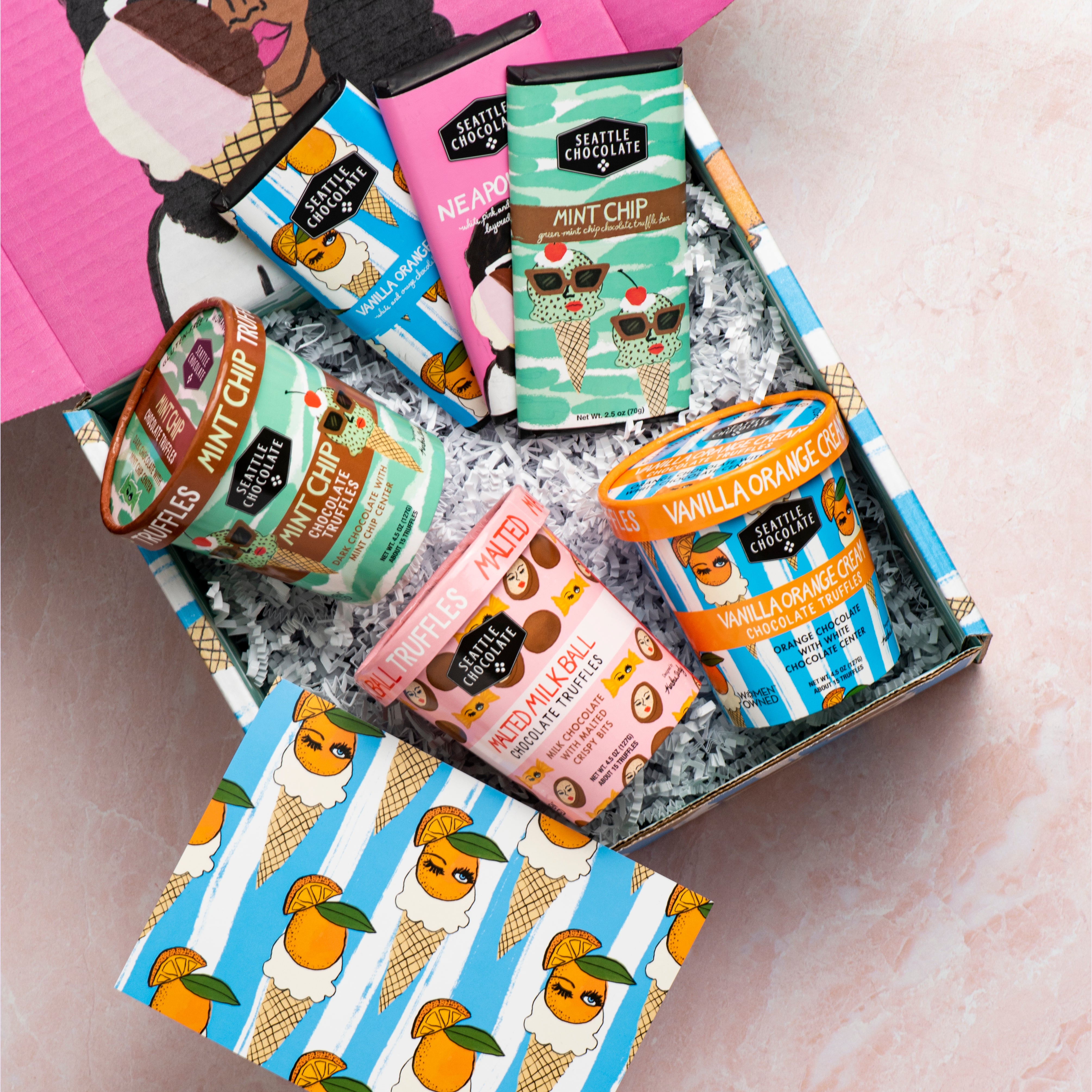 Summer Scoops Chocolate Gift Box